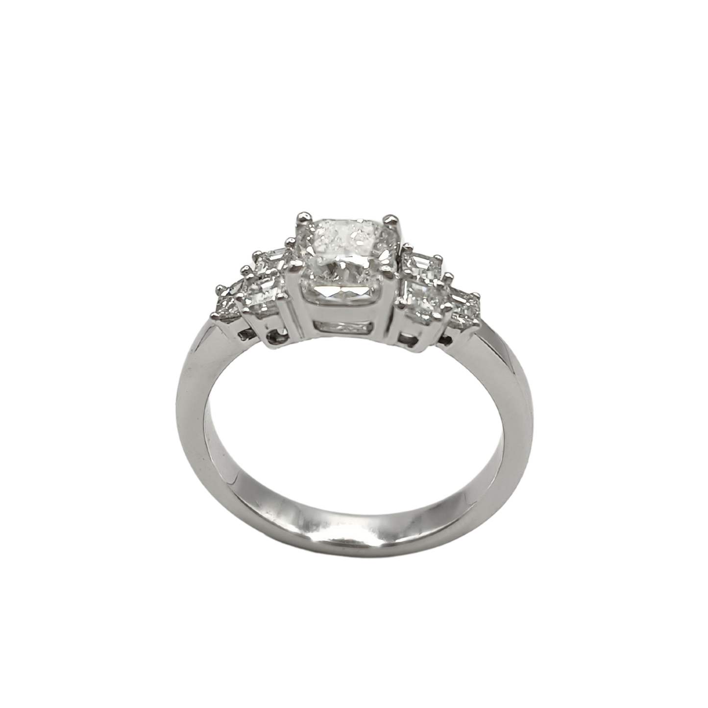 Cushion Cut Engagement Ring