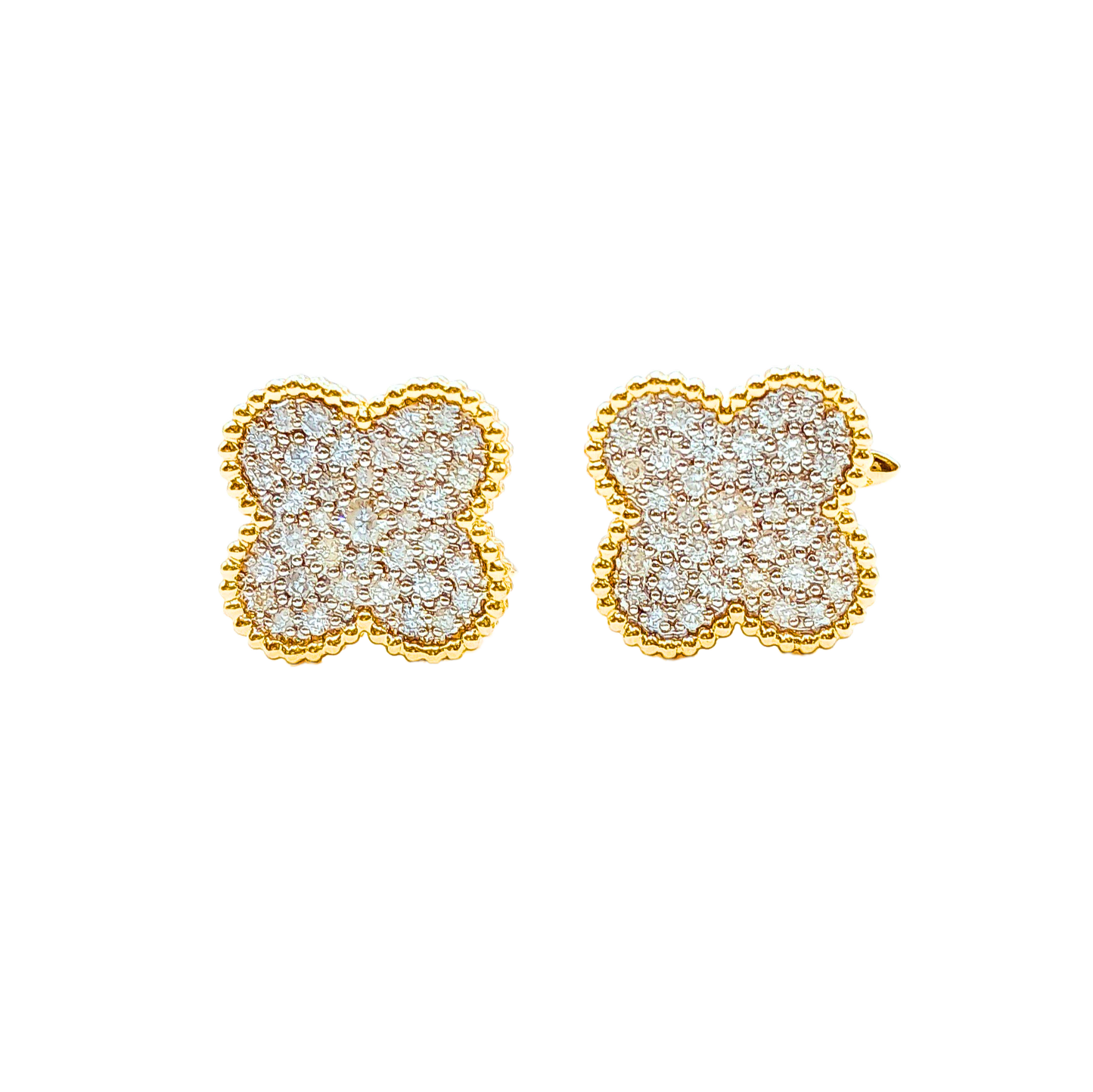 Clover Design Earring