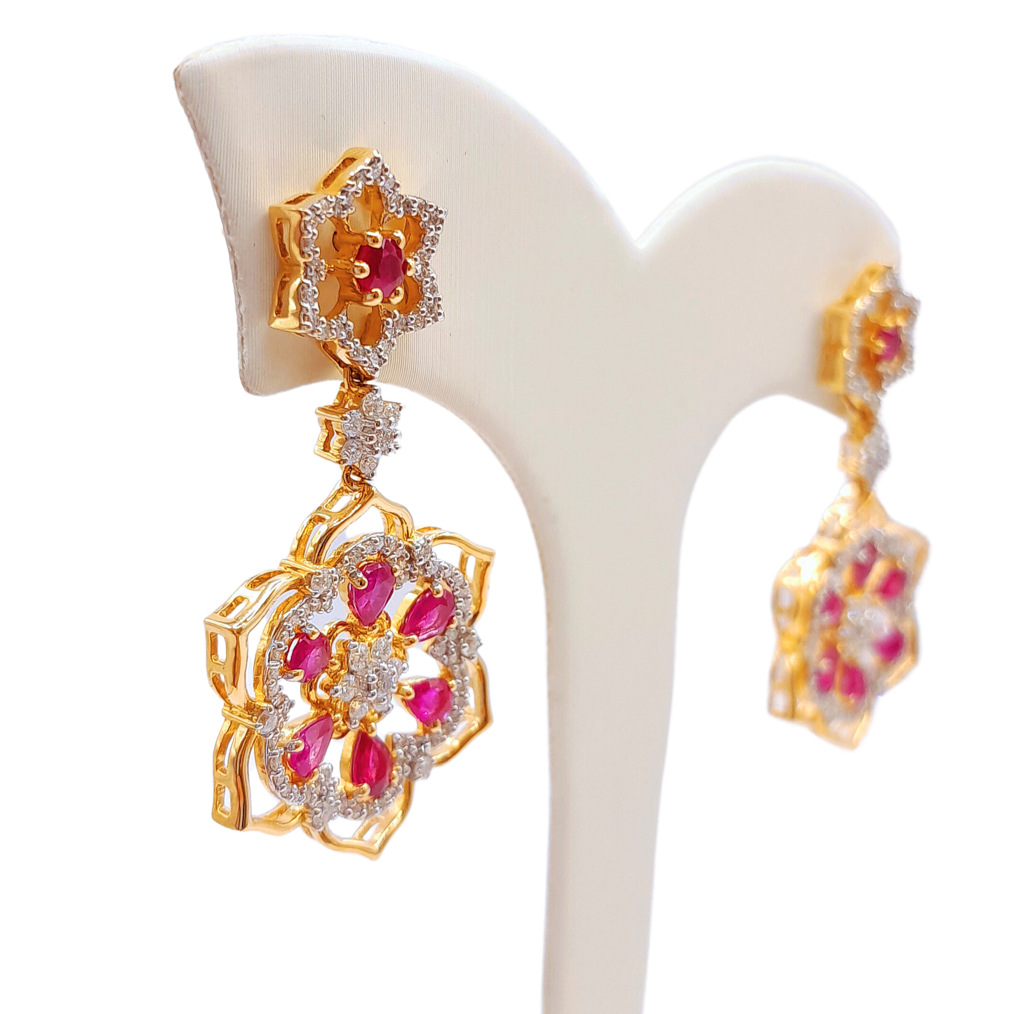 Dangling Flower Earring
