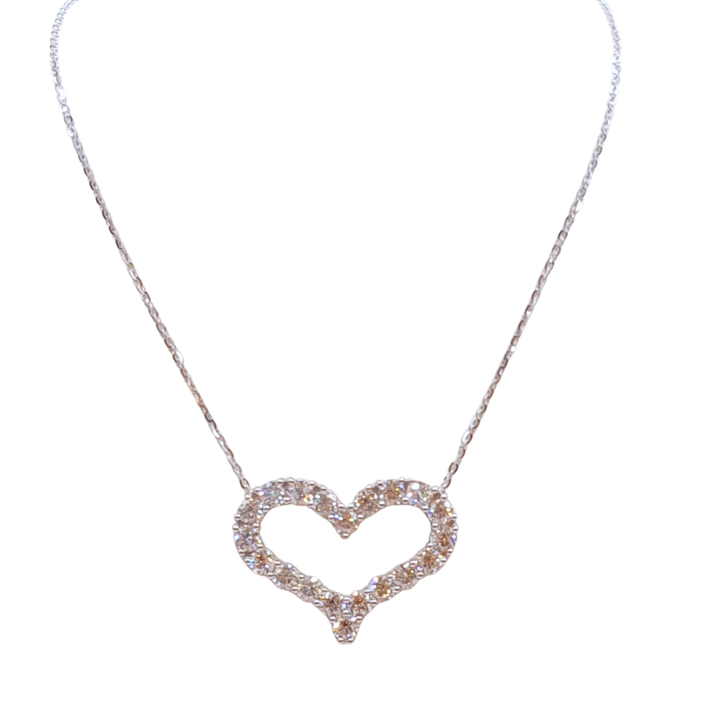 Heart Diamond Necklace