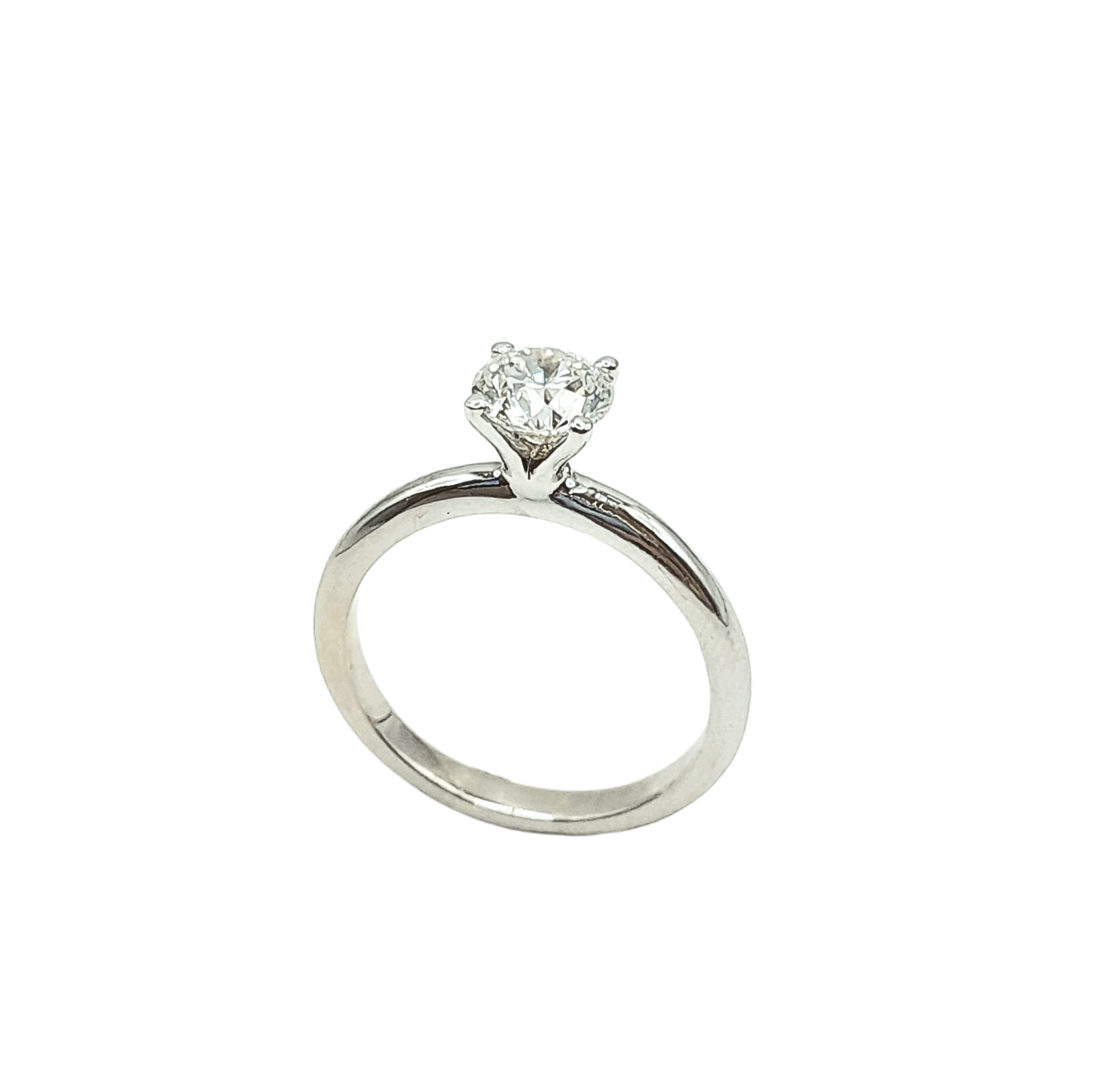 Brilliant Cut Engagement Ring