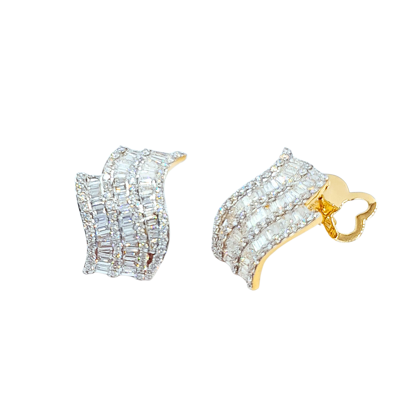 Wave Design Earring