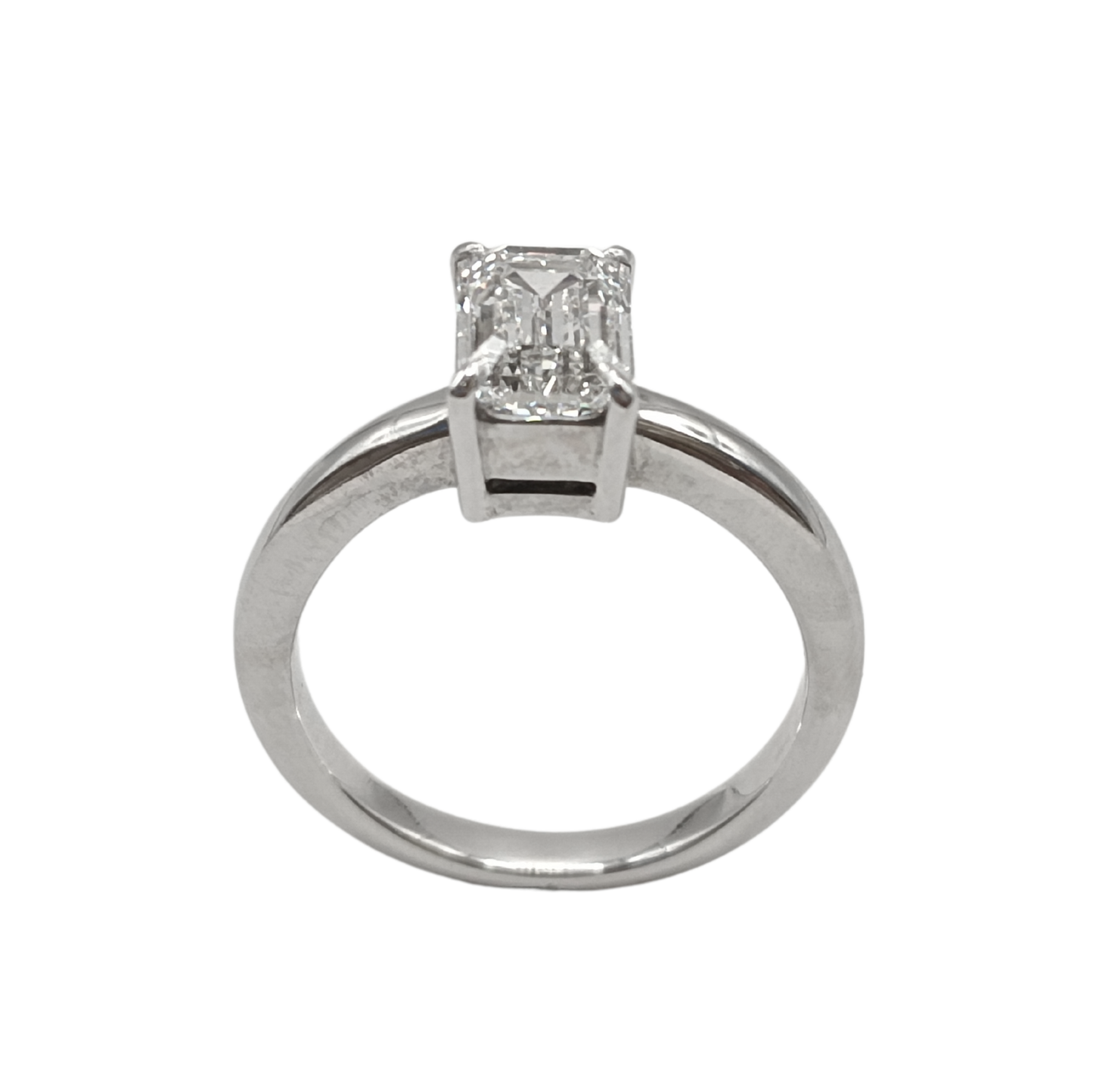 Emerald Cut Engagement Ring