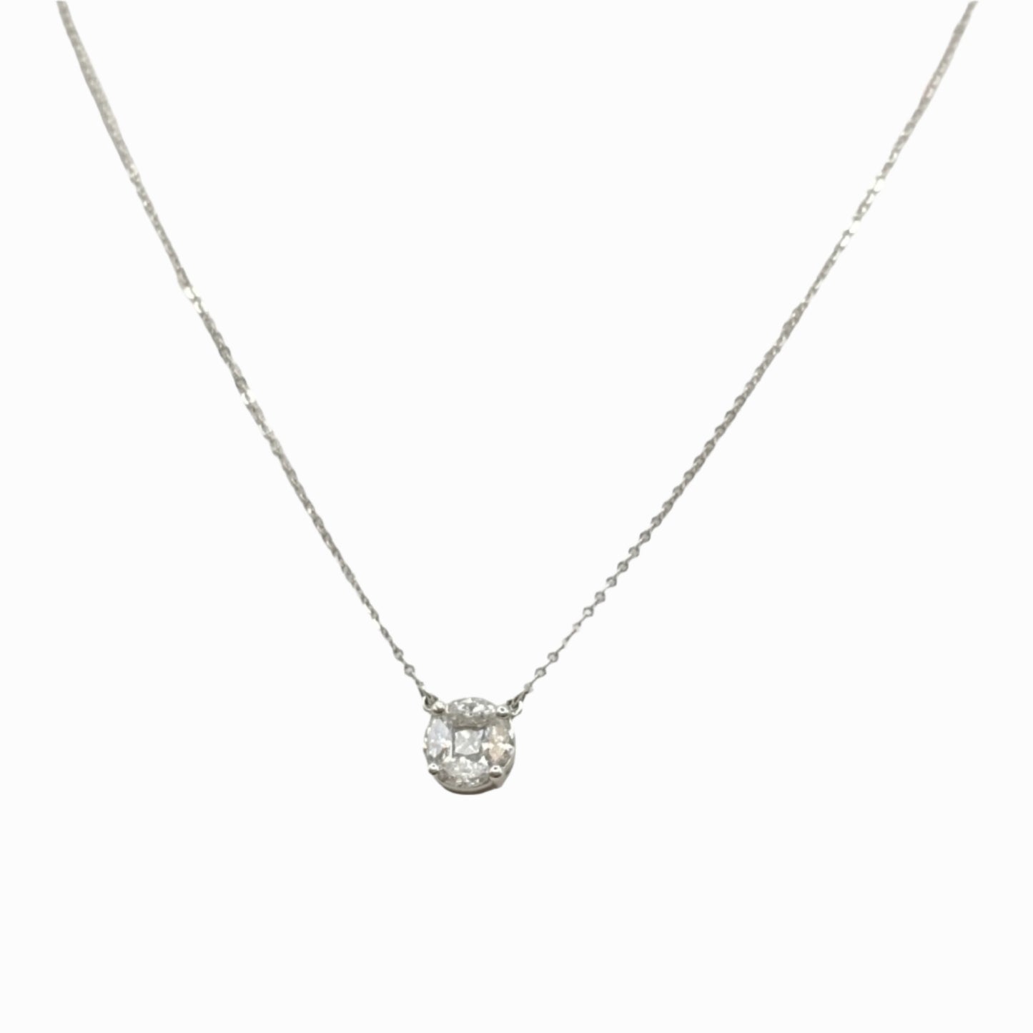 Illussion Round Necklace