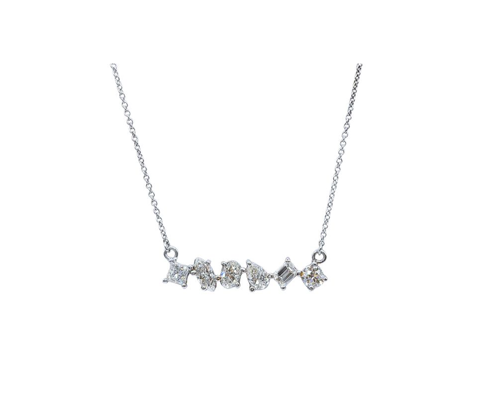 Hanging Diamond Necklace