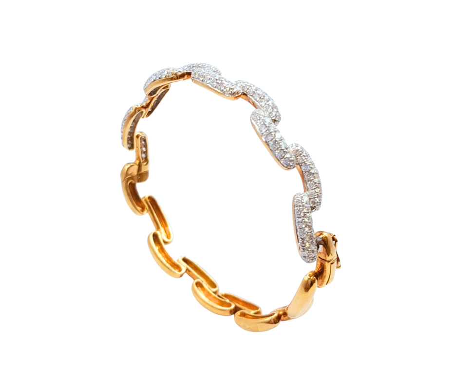 Bangle with Diamonds