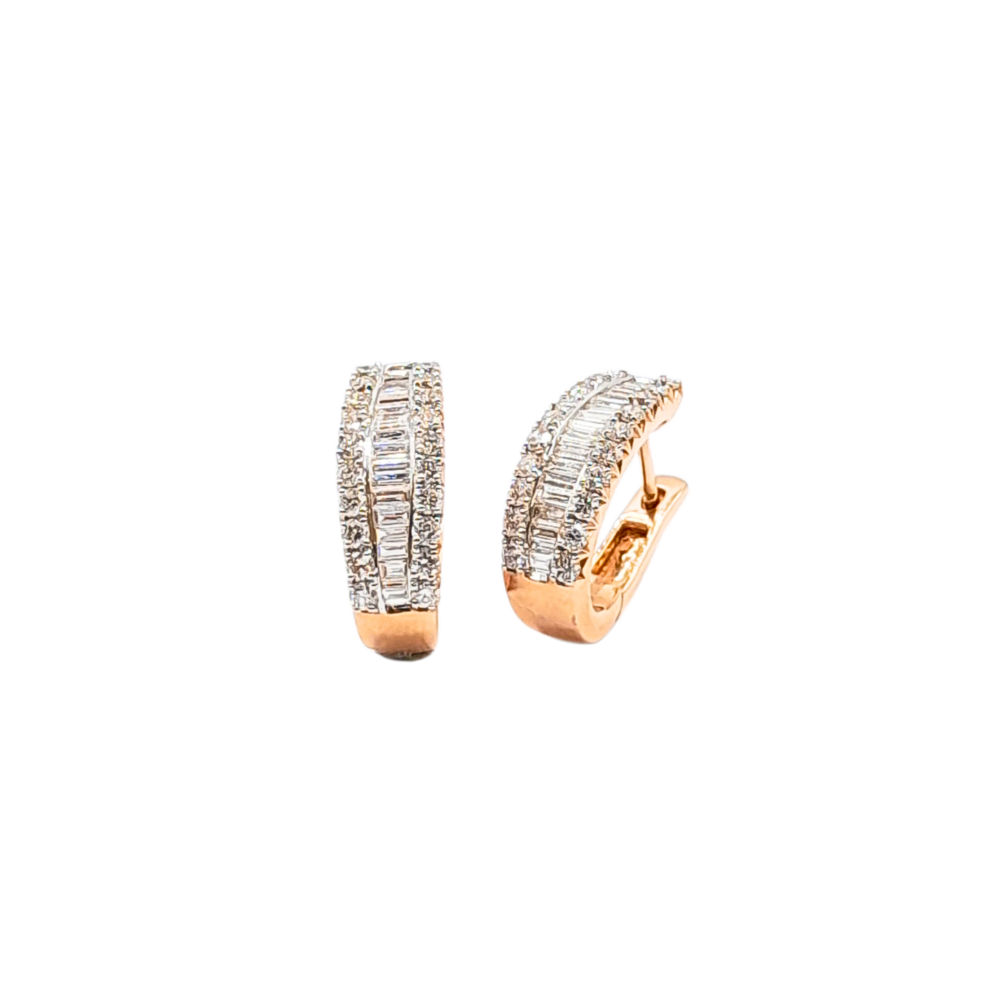 Oval Hoop Earring