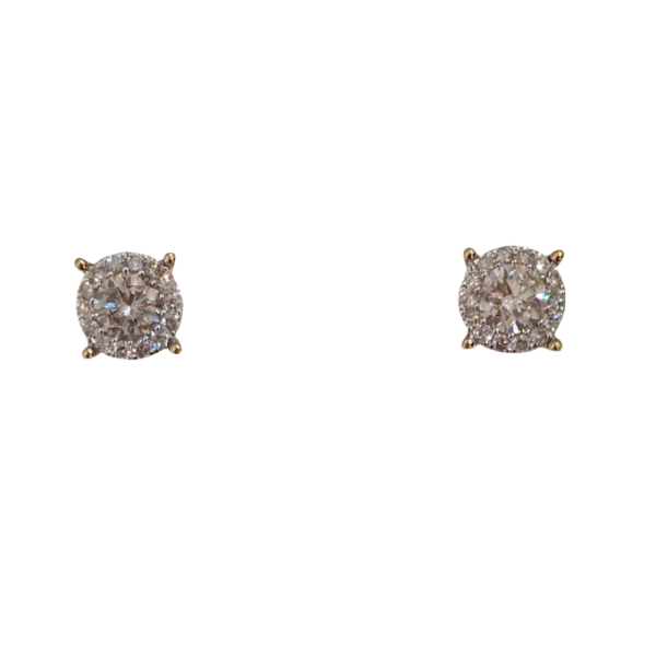 Round Illusion Earring