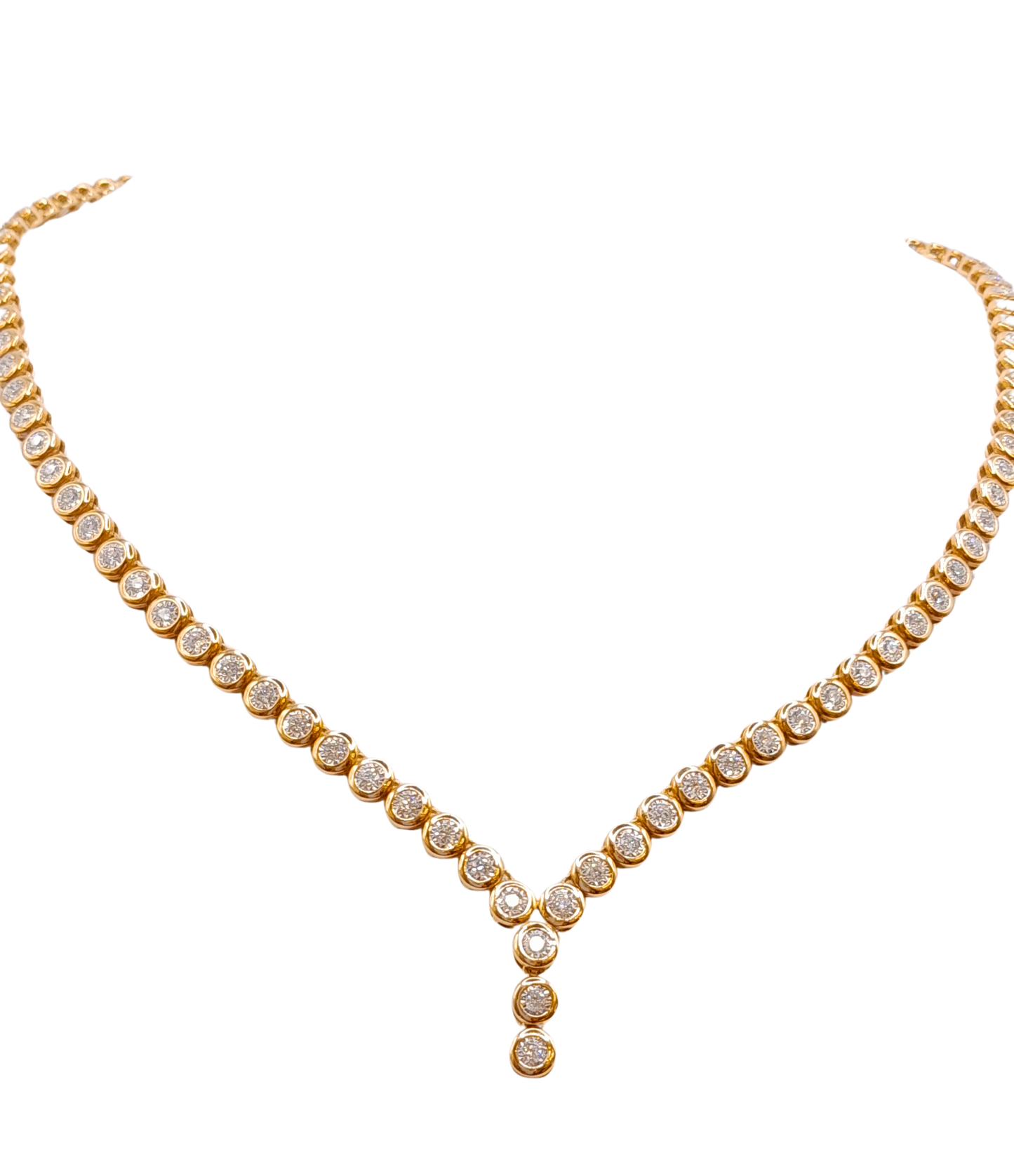 Y Tennis Necklace