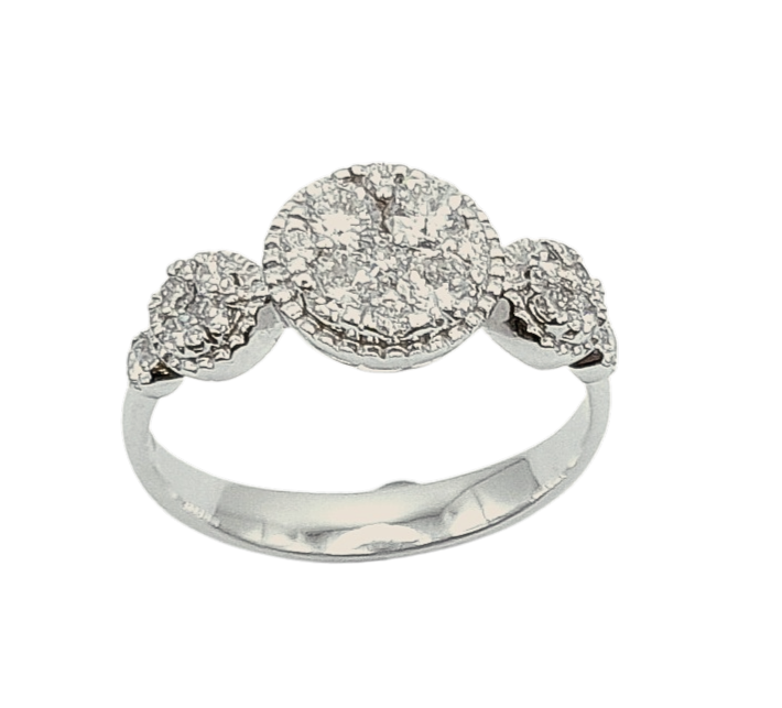 Cluster Diamond Ring