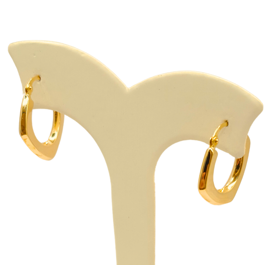 Hoop Hollow Earring