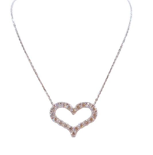 Heart Diamond Necklace