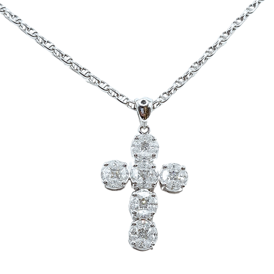 Illusion Cross Necklace