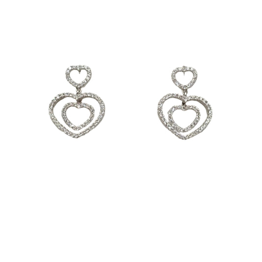 Dangling Heart Shape Earring