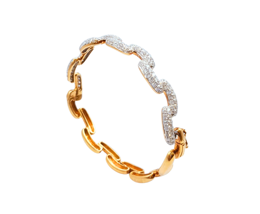 Bangle with Diamonds