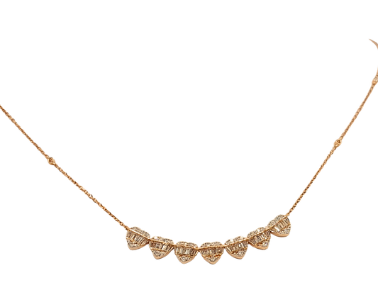 Seven Hearts Necklace