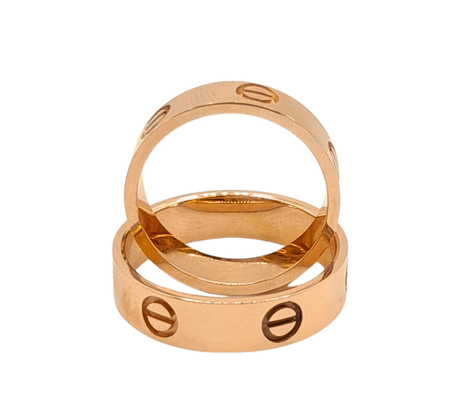 Rose Cartier Wedding Band